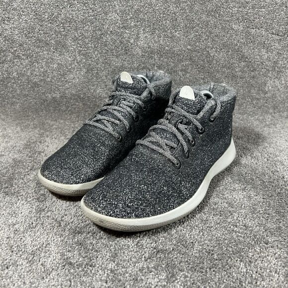 Allbirds WRU Wool Runner Up Mizzle Gray Mid Top Running Shoes Women's Size 11 - Picture 4 of 11